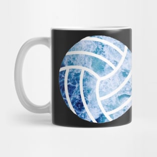 Blue Volleyball Mug
